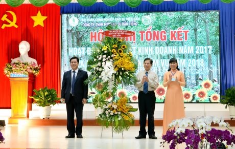 Cao su Dầu Tiếng: Một năm thắng lợi, khởi sắc